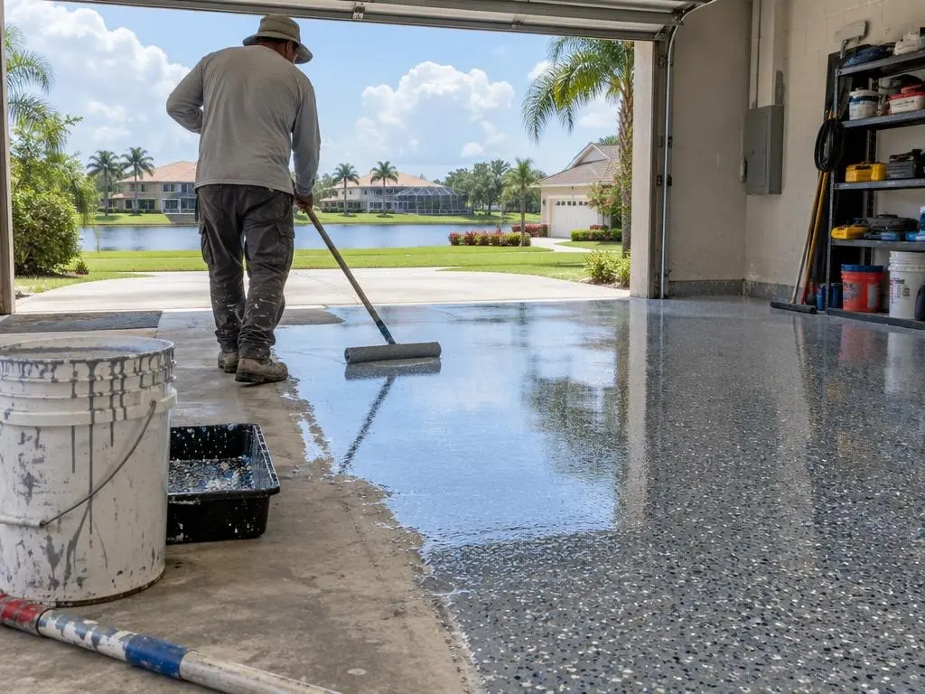 Epoxy Garage Floors in Orlando, FL